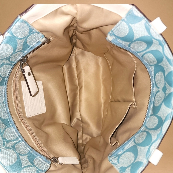 Coach Chelsea Heritage Monogram Tote - Picture 11 of 11